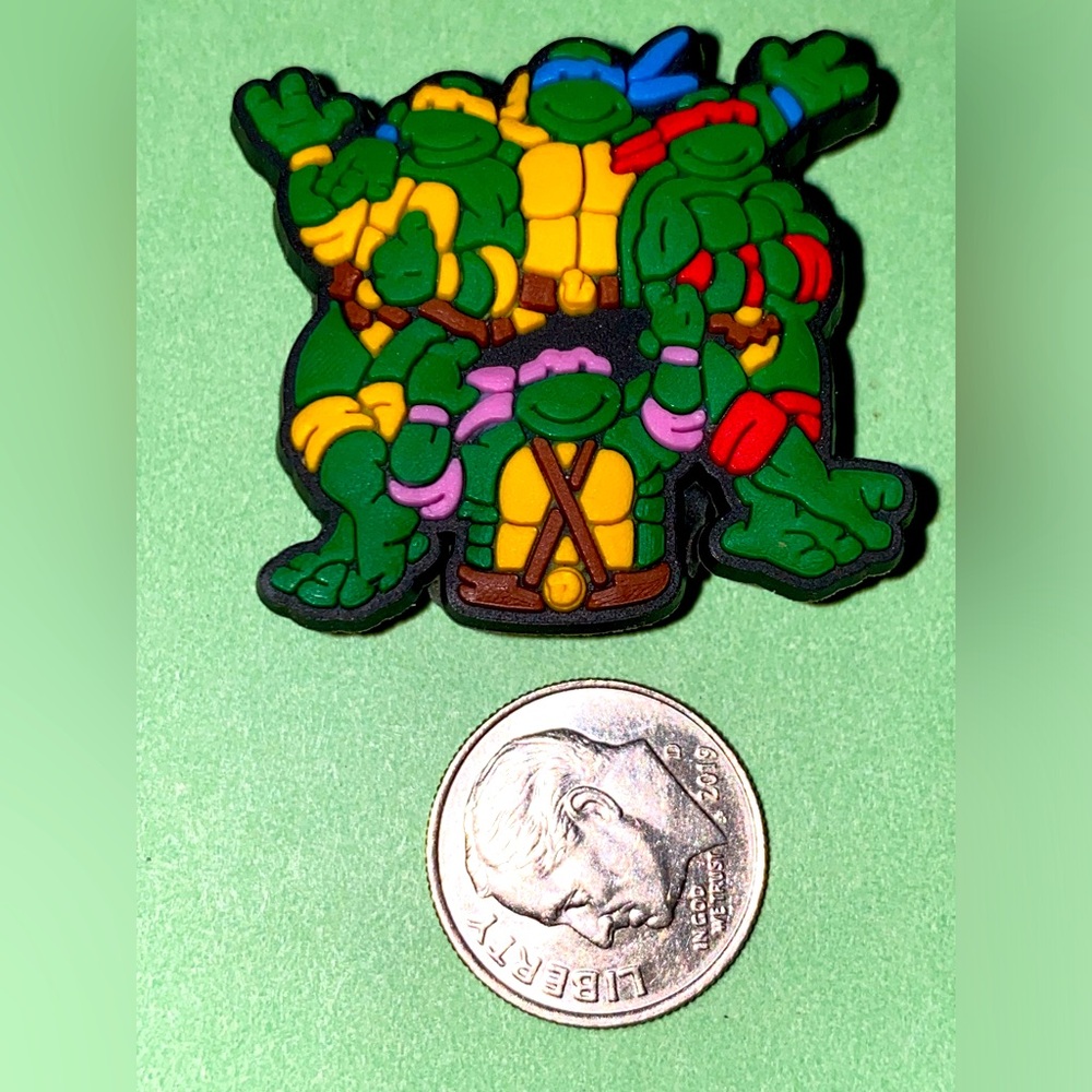 (10 for $15) Ninja Turtles Crocs Shoe Charms